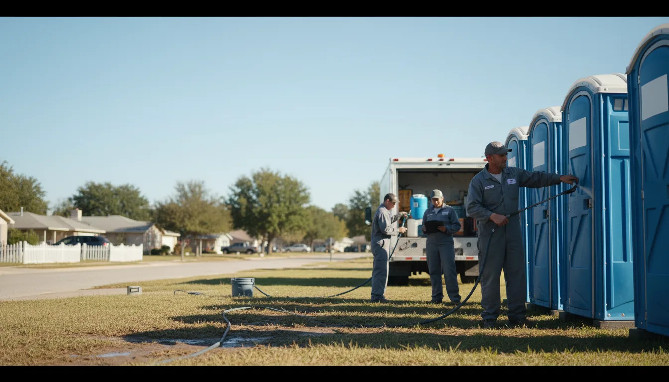 Long-Term Portable Toilet Rental in Fletcher, OK near me